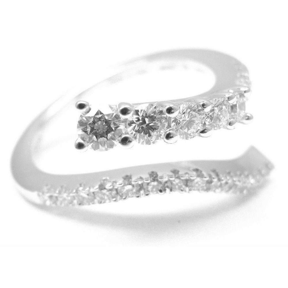 New! Authentic Damiani Eden 18k White Gold Diamond Band Ring​